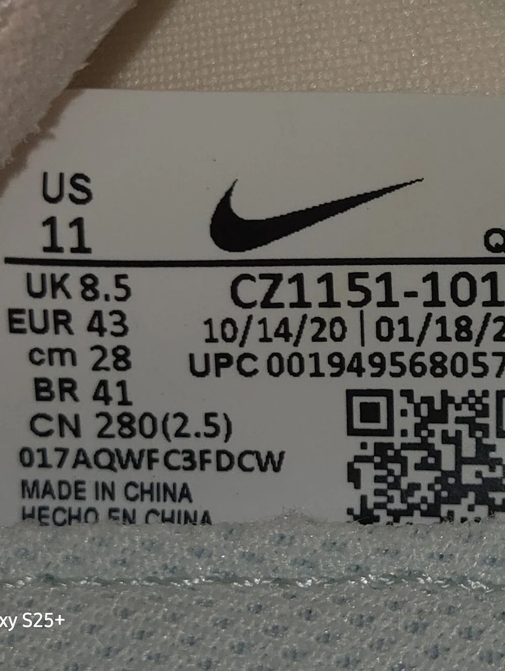 Nike Air Zoom Type 'Pale Ivory' CZ1151-101 Men's Size 11